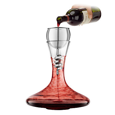 Final Touch Stainless Steel Twister Aerator and Decanter Final Touch Stainless Steel Twister Aerator and Decanter